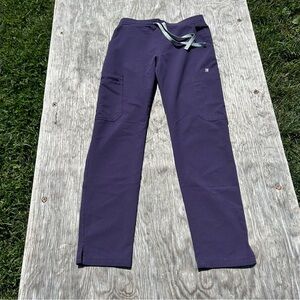Figs Yola High Waisted Skiny Scrub Pants‎ XXS PETITE
